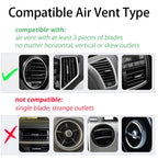 SEAMETAL Car Phone Holder Bracket Accessories Interior Air Outlet Vent Base Gadget Universal Auto Cellphone Support Accessories