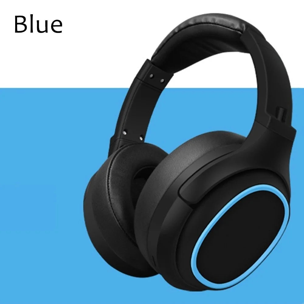Large Earmuffs Headphones Bluetooth Earphones Wireless Headsets Bass Headset Noise Cancelling With Mic Helmet Support TF-card