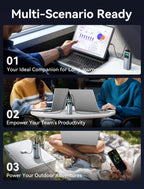 Vention Power Bank 140W 27000mAh Portable PD External Battery PowerBank 100W for Macbook Pro iPad iPhone Laptop Notebook Xiaomi