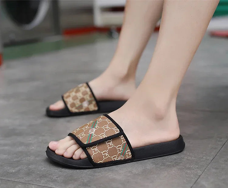 Men's Luxury Sandals Man 2024 High Quality Shoes Mens Sandal for Men Sandel Summer Shoes Sale Replica Brand Sandals Slipers Flat