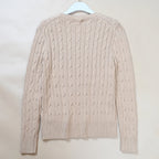 New Women's Embroidered Logo Simple Twisted Design Casual  Color round Ne Long Sve Knitted Sweater Autumn Winter