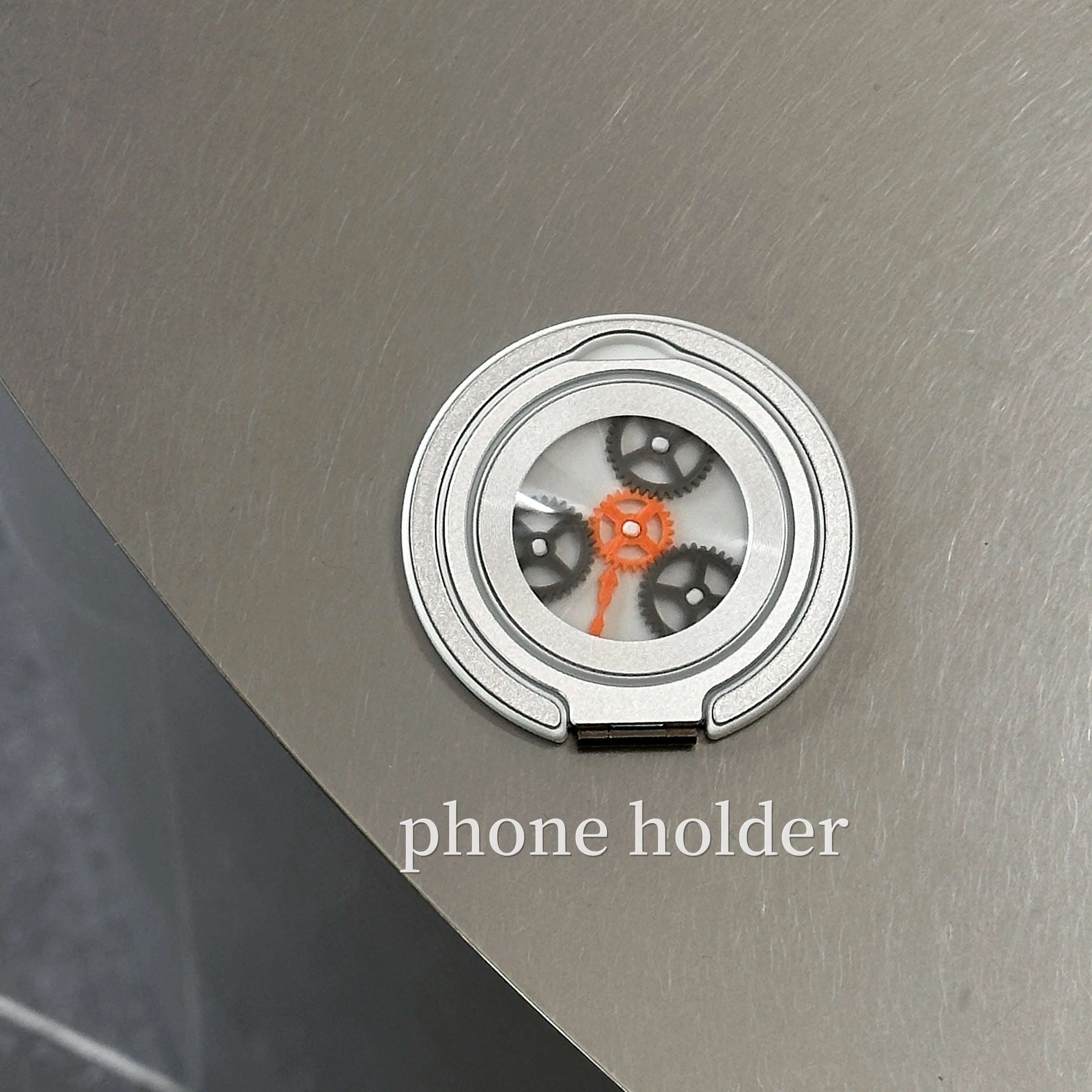 NEW Luxury Gear Design Magnetic Mobile Phone Stand Holder for IPhone Accessories Trend MagSafe Mobile Phone Bracket Fashion 2025