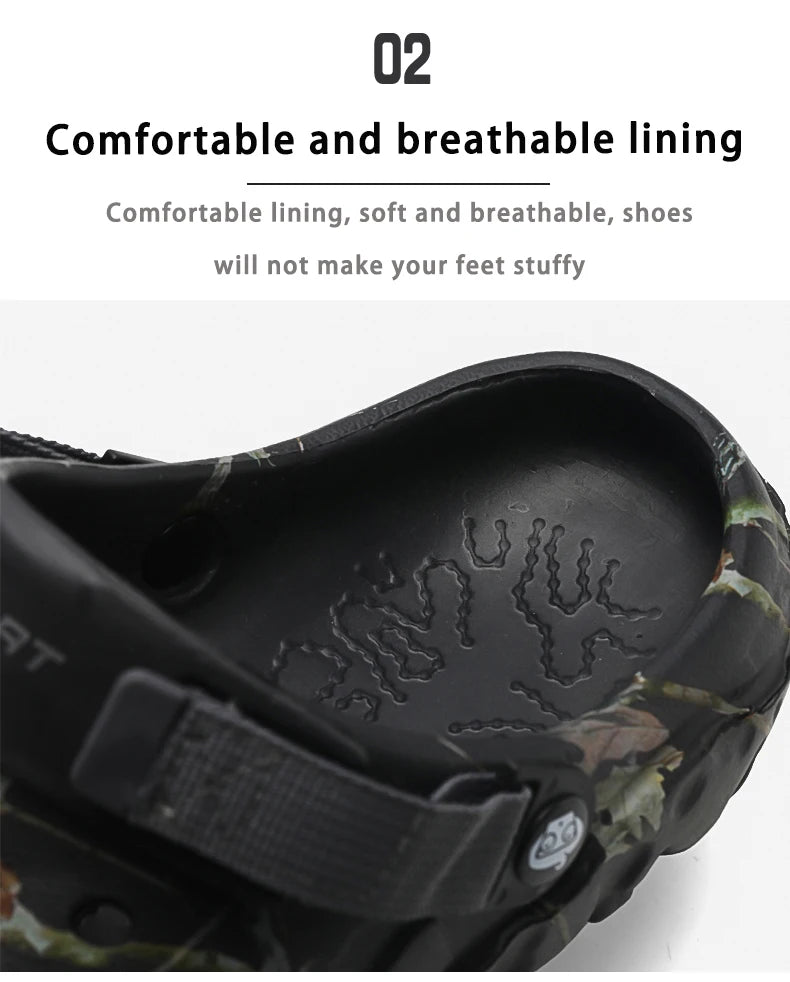 Men Slippers High Quality Classic Outdoor Anti-Slip Garden Shoes Lightweight Fashion Casual Sandals Sandals for Men Platform