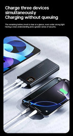 Original 120W Powerbank 50000mAh Mobile External Spare Battery Portable Charger Super Fast Charging For iPhone Xiaomi Power Bank