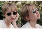 New Sunglasses For Women And Men UV400 Sun Glasses Alloy Oval Eyewear