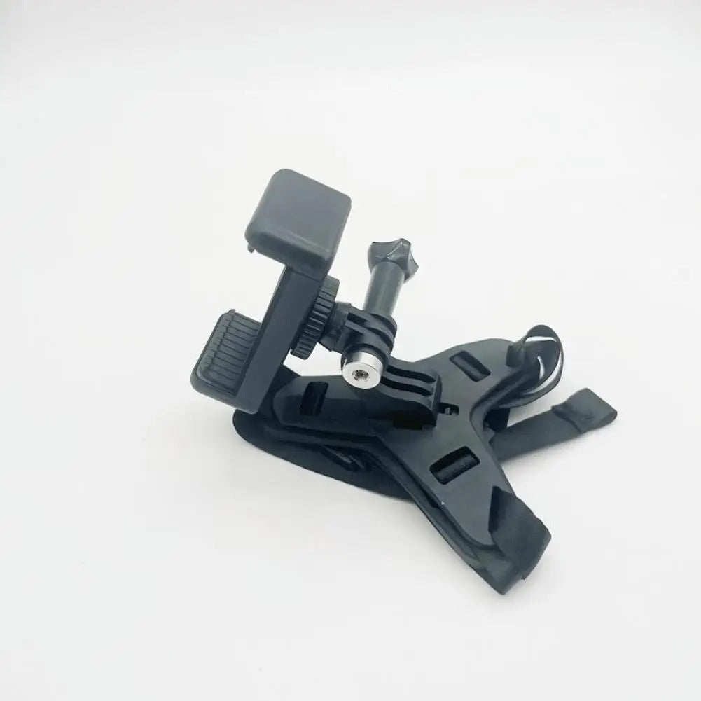 Helmet Holder Helmet Accessories Motorcycle Riding Mobile Phone Holder Sports Camera Chin Holder Phone Clip Accessory