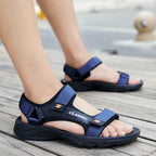 Men Sandals Summer Leisure Beach Holiday Sandals Men Shoes 2024 New Outdoor Sneakers Male Retro Comfortable Casual Sandals Men
