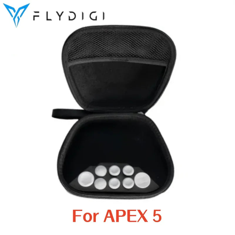 Flydigi Apex 5 Accessories Kit for Gamepad Controller: Replacement Sticks, Phone Holder, Buttons, Storage Bag, Charging Dock