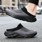 2025 Men Slippers Summer Breathable Home Indoor Slippers Men Thick Bottom Slides Fashion Couple Walking Shoes Chanclas Hombre