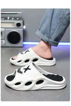 Men Fashion Massage Slippers Indoor/Outdoor Sandals Beach Flip Flop Thick Sole Male Slides Summer Non-Slip Men Shower Slippers