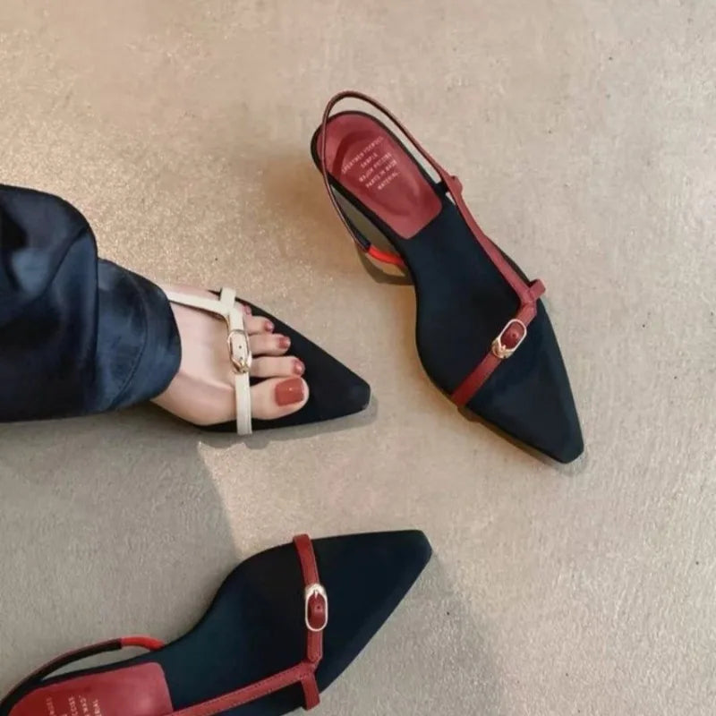 Women's Sandals Are Fashionable and High-end To Wear in Summer, Exquisite 2025 New Style with Skirts and Shoes