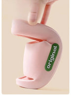 Men's Non-Slip Slippers for Women Summer New Indoor Home Soft Bottom Middle-Aged and Elderly Couples Bathroom Bathing Slippers for Men