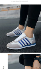 Men's Shoes Trend Casual Shoes for Men Breathable Flat Shoes Outdoor Fitness Free Sports Male Shoes Comfortable Vulcanized Shoes