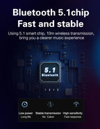 Wireless Bluetooth Headphones Hi-Res Audio Over The Earphone Bluetooth 5.3 Wired Dual-mode Headset with Microphone AUX Cable