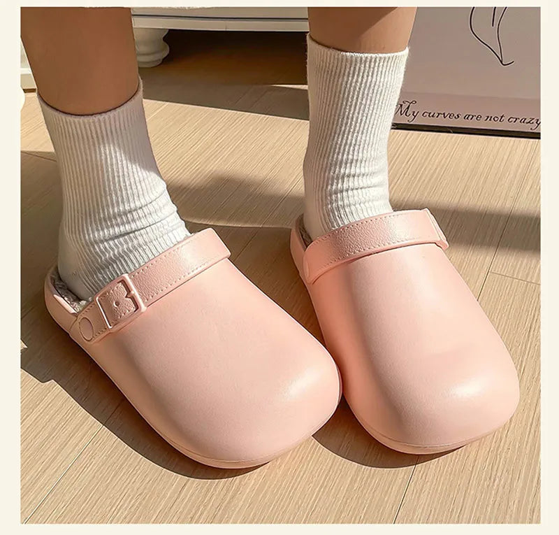 Slippers Woman 2025 Winter Shoes For Women's Home Slippers Winter House Shoes Woman Outwear Indoor Slippers Living Room Shoes
