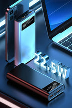 Power bank 20000mAh large capacity two-way PD flash charging live broadcast applicable to all mobile phones BCAK