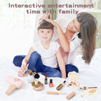 Simulation Cosmetics Set Kids Play House Toys Simulation Make up Lipstick Nail Paint Educational Toys Pretend Makeup Girls Game