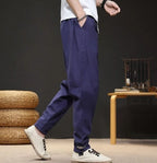 Trousers Skinny Autumn And Winter Plain Male Sports Pants Slim Cropped Men's Sweatpants Tights Aesthetic Hot Aesthetic Hot Loose