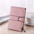 Women's Wallets Luxury Designer Card Holder Purses for Women Short Money Bags with Zip Coin Pocket Ladies Gift