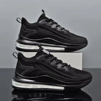 Men's casual sports shoes, men's running shoes, air cushion, men's spring and autumn new fashion, breathable soft soles