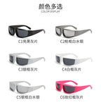 Future Science Technology Sense Sunglasses Men Women Concave Shape Sun Glasses Cool Punk Style Pair Summer Sports T206