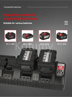 Four Port Battery Charger 3a Charging Current Replacement Batterys Chargers