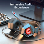 Headphones 3.5mm Wired Gaming Headset Earphones Music For PS4 Play Station 4 Game PC Chat computer With Microphone