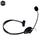 Operator Headphones Head-mounted With Noise Canceling Microphone One-ear Telephone Clear Call Headphones Single-Sided Headset