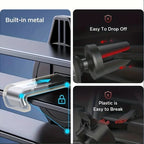 Car Phone Holder Car Air Vent Clip Mount Mobile Cell Stand Smartphone GPS Support For 4.7-6.7 Inch Mobile Devices