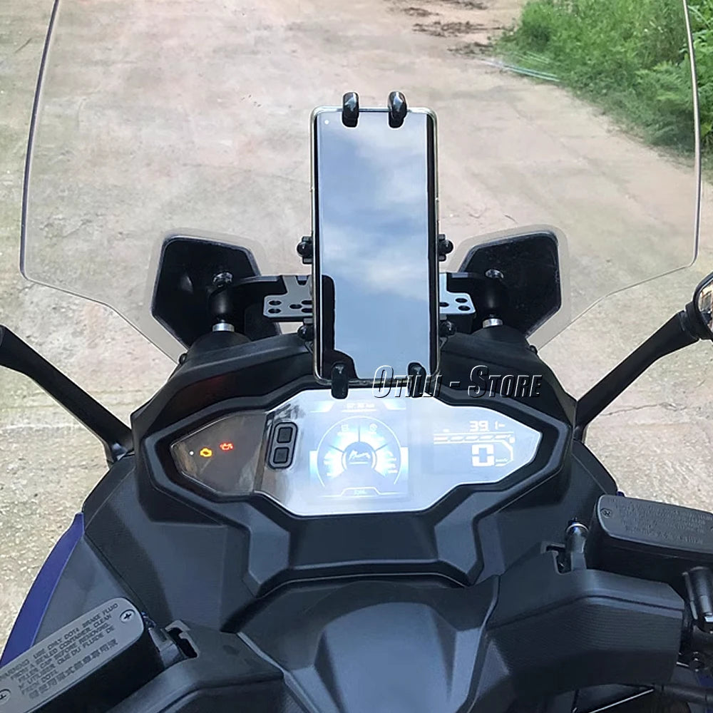 New Motorcycle Accessories For SYM MAXSYM TL 500 TL500 Mobile Phone Navigation GPS Bracket Board Phone Holder Wireless Charging
