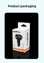 Car FM Transmitter Bluetooth 5.3 Handsfree Wireless Car Kit USB C Car Charger Auto Radio Fm Modulator Mp3 Player Adapter