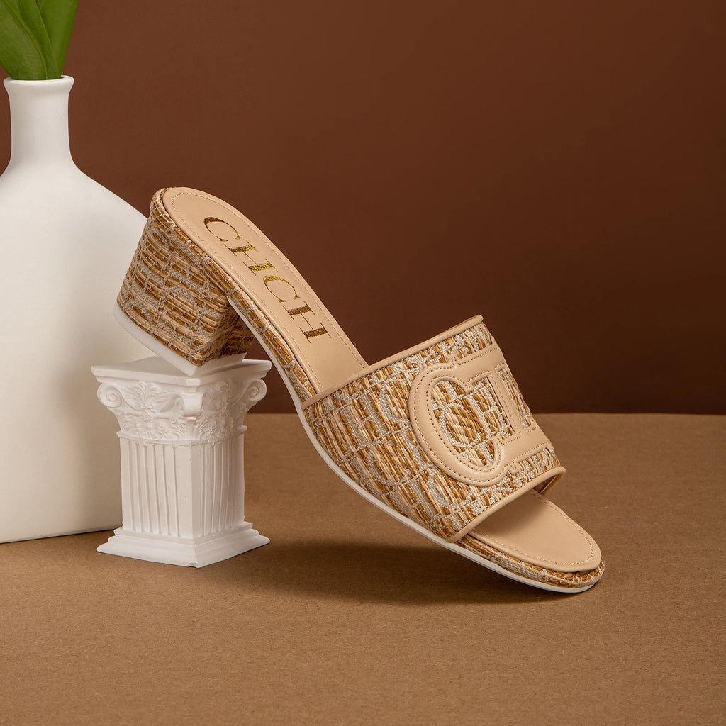 Women's Slippers 2024 New Brand Fabric Low Heel Sandals Outdoor Business Commuter Women's Shoes