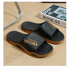 Slippers for men can be worn externally in summer. Trendy bathroom, bathroom, non-skid home, indoor, and home sandals for men