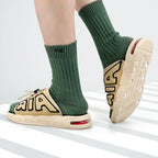 Man‘s Sandals Thick Sole Non-slip Fashion Trend Sports Slippers For Men Outdoor Footwear Size 40-49 Suitable Summer