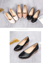 spring autumn Woman Flats High Quality Fashion Women Shoes Round Toe non Slip shoes Rubber Ballet Plus Size Cozy footwear ﻿