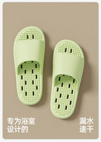 Bathroom slippers for women: Quick-drying, anti-slip, hollowed-out, comfortable to step on, massage for couples, for men
