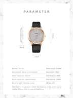 Women Watches Brand Luxury Fashion Ladies Watch Leather Watch Women Female Quartz Wristwatches Montre Femme Reloj Mujer