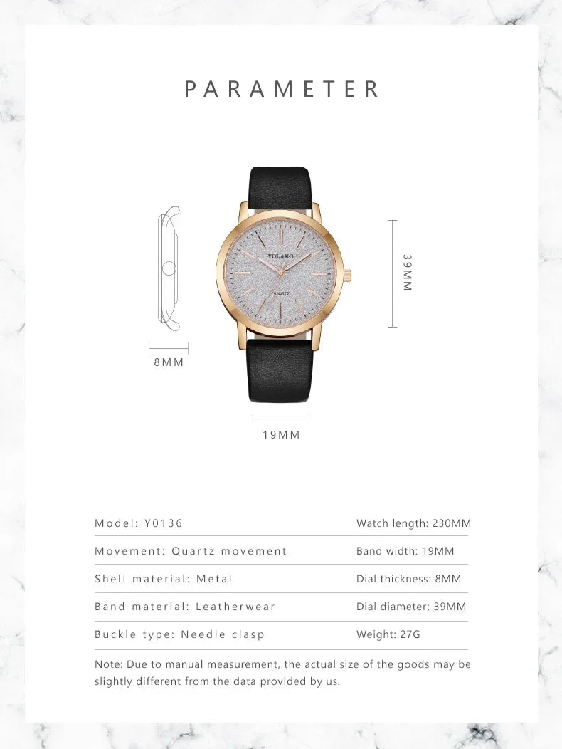 Women Watches Brand Luxury Fashion Ladies Watch Leather Watch Women Female Quartz Wristwatches Montre Femme Reloj Mujer