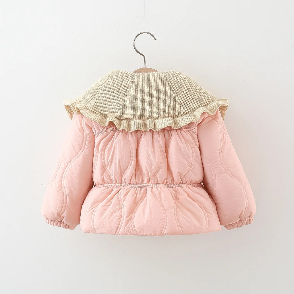 Winter Clothes for Girls Baby Girl Cotton Coat Winter Children S Bow Cute Coat Cotton Coat Girls Clothing