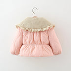 Winter Clothes for Girls Baby Girl Cotton Coat Winter Children S Bow Cute Coat Cotton Coat Girls Clothing