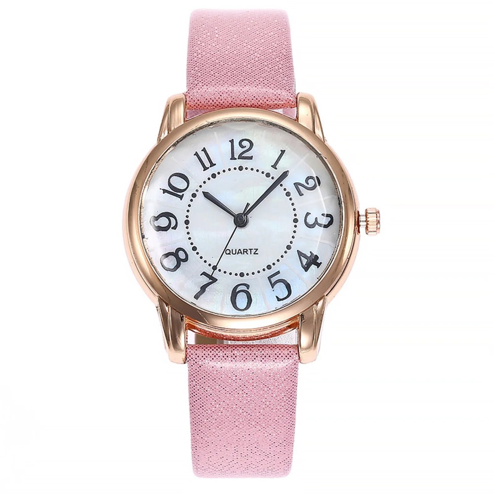 Women's Watch Quartz Dial Digital Watch Frosted Leather Strap Ladies And Girls' Watch Female Casual Ladies Watches женские часы