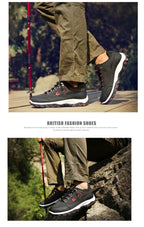 Men Shoes Leather Casual Shoes For Men Sneakers Men  Autumn Winter Running Shoes Male Tennis Lightweight Walking Sports Shoes