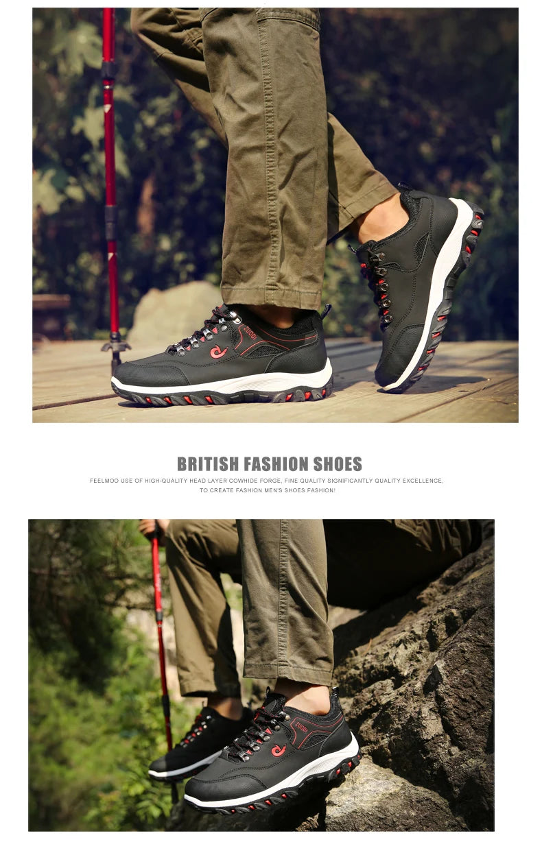 Men Shoes Leather Casual Shoes For Men Sneakers Men  Autumn Winter Running Shoes Male Tennis Lightweight Walking Sports Shoes