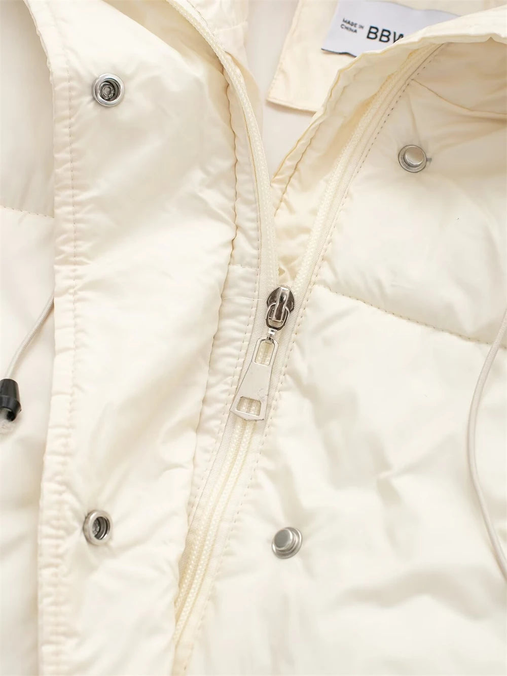 Women's Winter Coat 2025 New Fashion Autumn Hooded Cotton Vest Jacket for Women Casual Chic Ladies Clothes