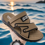 Men's Sandals Anti Slip Beach Shoes 2025 New Summer Versatile Anti Odor Dual Purpose Men's Fashion Waterproof Cool Slippers