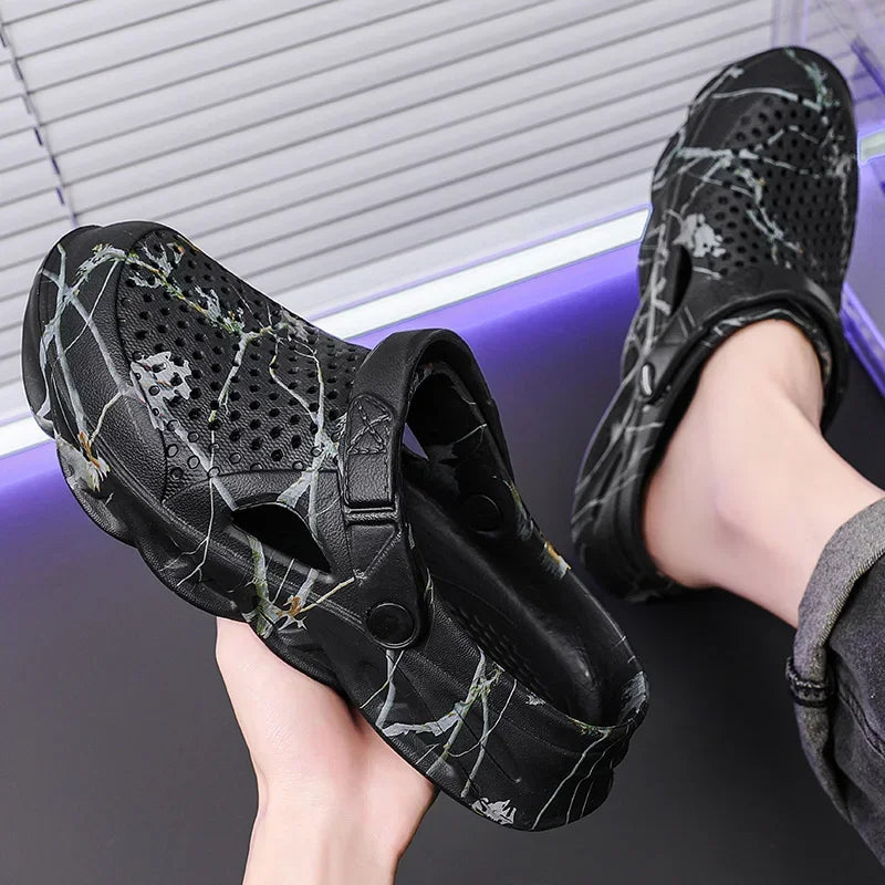 Slippers Mens Summer Shoes Casual Non-slip Wear-resistant Sandal Comfortable High Quality Beach Outdoor Slippers for Men