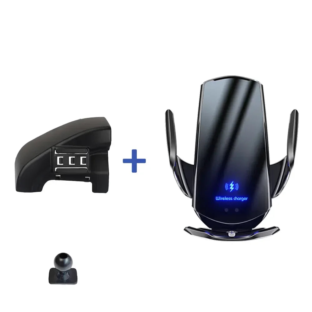 Car Mobile Holder Special Fixed Bracket Base for Ford Raptor F150 2021 2022 2023 Wireless Charging Accessories Car Phone Holder