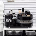 360° Rotating Cosmetic Storage Box Makeup Drawer Organizer Dresser Skincare Products Storage Box Sundries Sorting Container