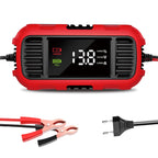 Digital For Lead-Acid Battery Charger Smart Battery Charger For Car Motorcycle Scooter Battery Charging Battery Maintenance