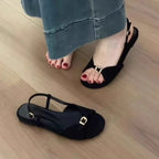 Flats Women's Sandals Casual Cozy Shoes Fashion Dress Summer Slippers 2025 Woman Beach Slides Walking New Sandalias De Mujer